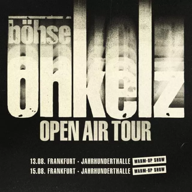 Böhse Onkelz WarmUP Konzert am 15.08.2024 (2 Tickets)