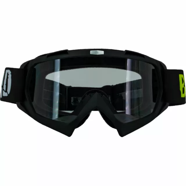 Broken Head Crossbrille MX-2 Goggle schwarz - MX-Brille Motocross und Supermoto