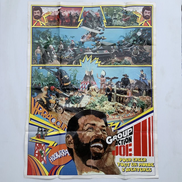 Petit Catalogue Action Joe man Vintage 1980 CEJI Artois