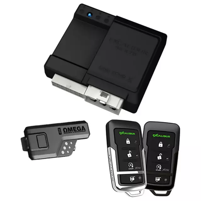 Excalibur RS375 3k Feet 4-Button Remote Start Keyless Entry System