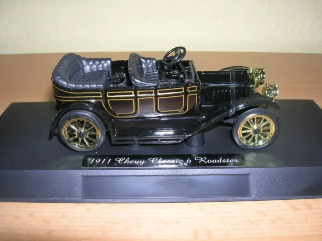 NewRay Chevrolet Classic 6 Roadster 1911 schwarz black 1:32 Modellbahn Spur 1