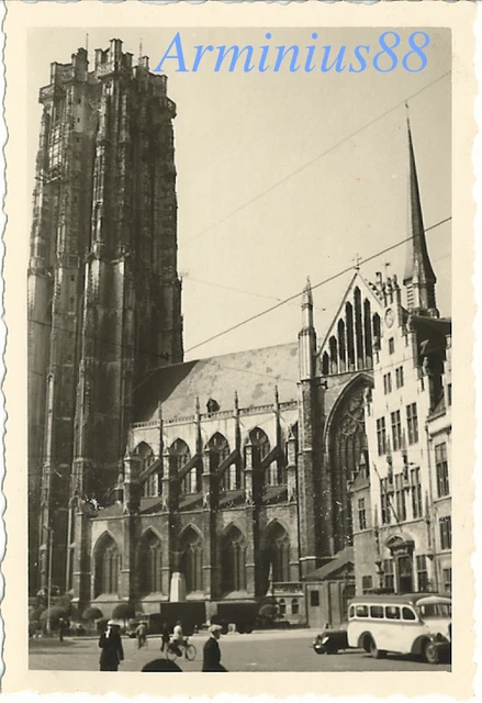 BELGIQUE, 1940 - Mechelen (Malines) - Cathédrale Saint-Rombaut, Grand ...