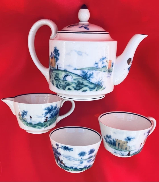 ROYAL WEDGWOOD ETRURIA Tea/Coffe Set 6, Fine China. Antique.Made In
