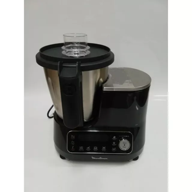 MOULINEX HF4568 CLICK Chef Küchenmaschine mit Kochfunktion schwarz  (Rührschüssel EUR 329,99 - PicClick DE
