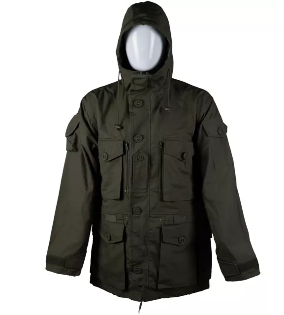 KitPimp Army Military Combat SAS Smock Jacket Olive Green British Army Windproof