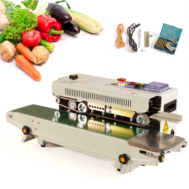 Nastro automatico sigillante continuo sacchetto di plastica orizzontale FR-770