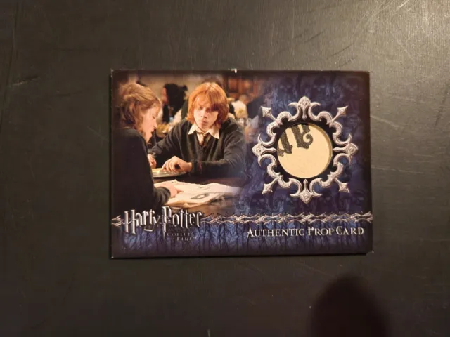 Harry Potter Prop Card