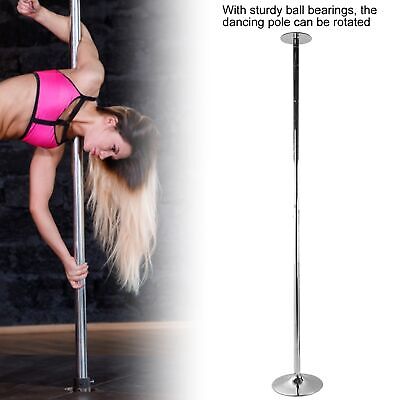 MegaBrand Portable Fitness Exercise Stripper Spinning Dancing Pole 9.3-Feet 