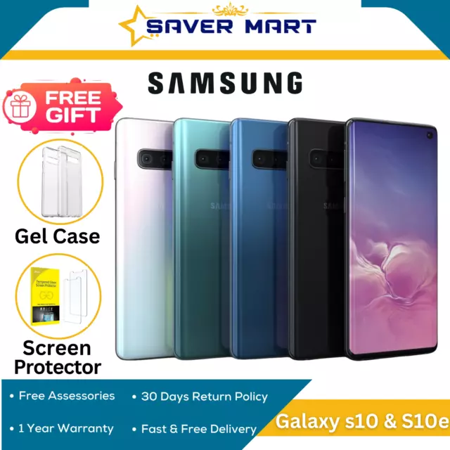 New Samsung Galaxy S10/S10e - 128GB - Unlocked - Android Smartphone Pristine A++