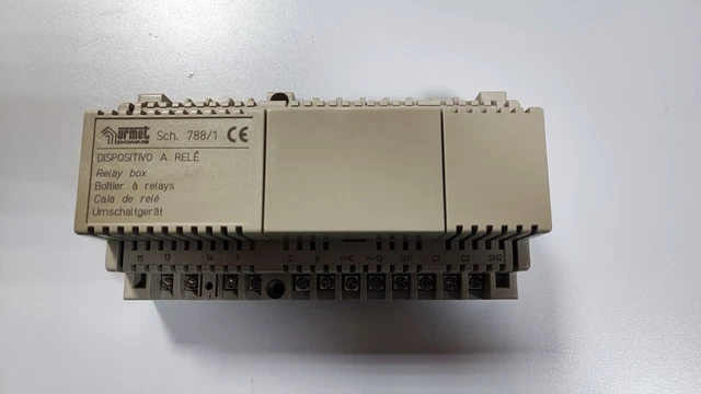 URMET Dispositivo Relè 788/51 - Commutazione Automatica Per 2 Ingressi Audio/Video - Foto 9