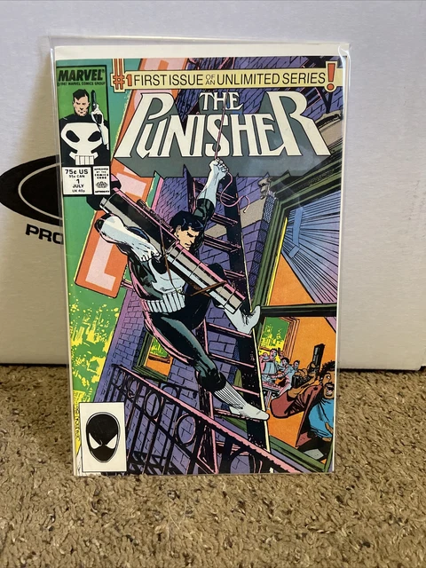 The Punisher #1 (1987, Marvel) 1st Punisher Unlimited Ongoing Series