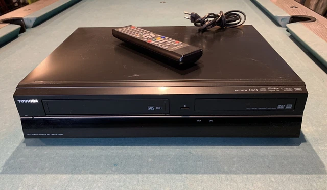 Magnetoscope Copie Vhs Vers Dvd Toshiba Dvr80Kf Pal Secam  Enregistreur Hdmi Usb