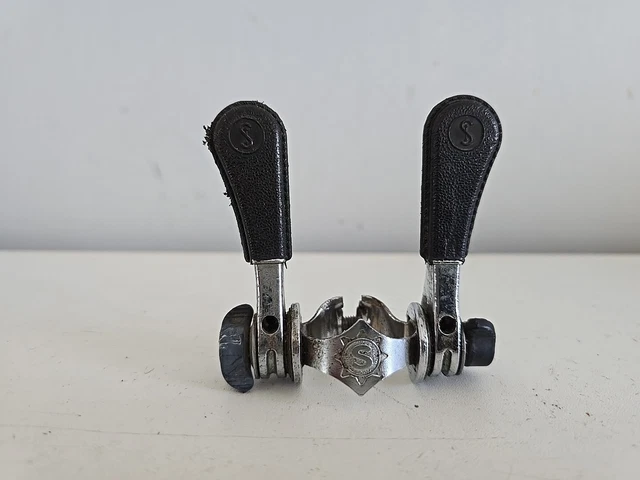 Leviers manettes de vitesses Simplex vélo vintage France old bicycle