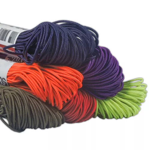 Elastic Cord 1/16" Diameter Bungee Stretch String Shock Cord w/ Braided Sleeve 2