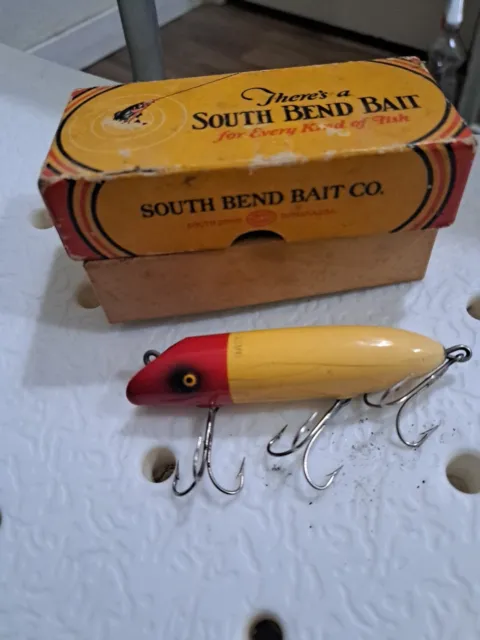 SOUTH BEND NO Eye 973 Bass Oreno Lure In Intro Box Marked RH - Great Shape  $9.99 - PicClick