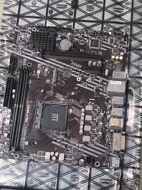 MSI A520M PRO motherboard AMD A520 Socket AM4 micro ATX £40.24 ...