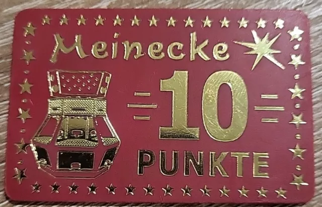 Kirmes, Gewinnchip, Sammelchip,Firma Meinecke (10 Punkte)