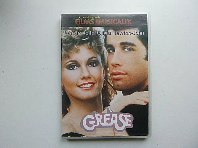 Dvd " Grease " Avec John Travolta Et Olivia Newton John