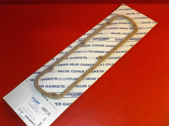 McCord 1962-95 Ford Lincoln Mercury Small Block valve cover gaskets  CV 989 HT