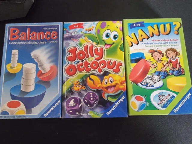 Drei Kinderspiele (Nanu? & Balance & Jolly Octopus)