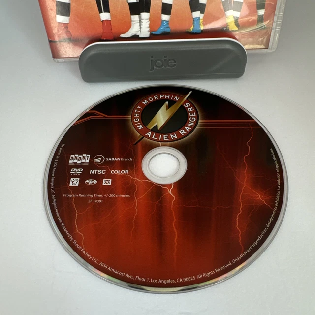 MIGHTY MORPHIN ALIEN Rangers Complete Series (DVD, 1996) MINT Disc ...