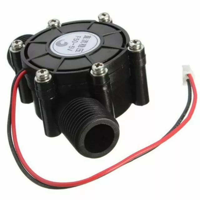 DC 5V 12V Water Flow Generator Turbine Micro Hydroelectric Pump Power 10W A