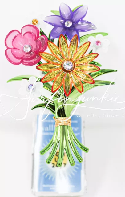 Enchufe de flor de pared Bath & Body Works ramo de flores silvestres luces iluminado flores