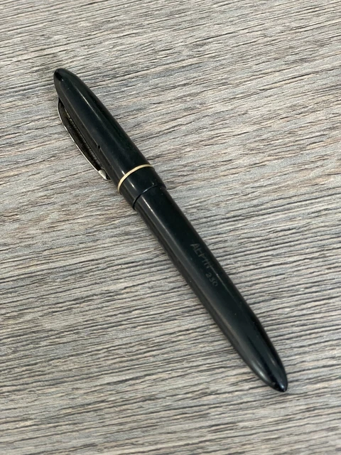Stylo Plume Vintage Waterman à Levier - Plume En Or 18 Carats EDACOTO - Occasion - Bakélite