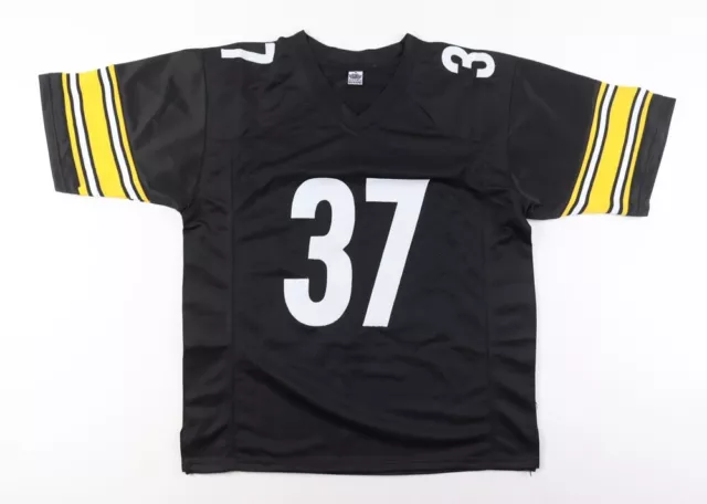 Carnell Lake Signed Pittsburgh Steelers Jersey (TSE COA) 5xPro Bowl Safety 3