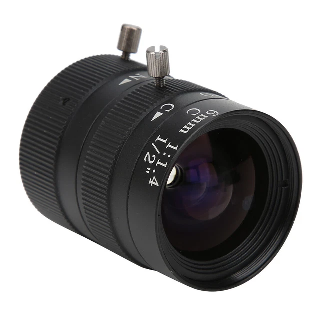3MP Industriekamera Objektiv 1/2 Manuelle Blende HD C Mount 6mm Brennweite C OBD