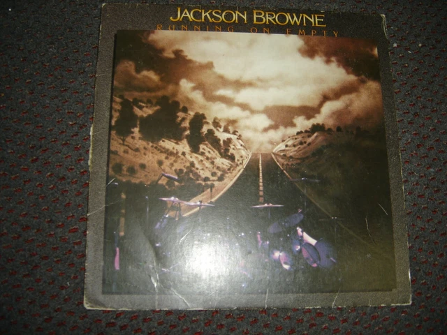 JACKSON BROWNE - Running On Empty 1977 USA Orig. LP Booklet Lyrics VG+ ...