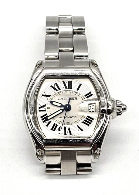 Cartier Roadster Silver Men's Watch - W62000V3 Cartier Roadster Silver Men's Watch - W62000V3