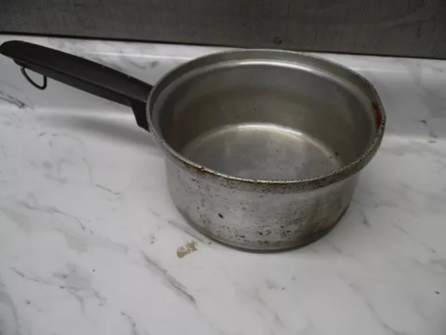 🎆Vintage Aluminum Sauce pan Cooker Steamer 7 3/8"🎆