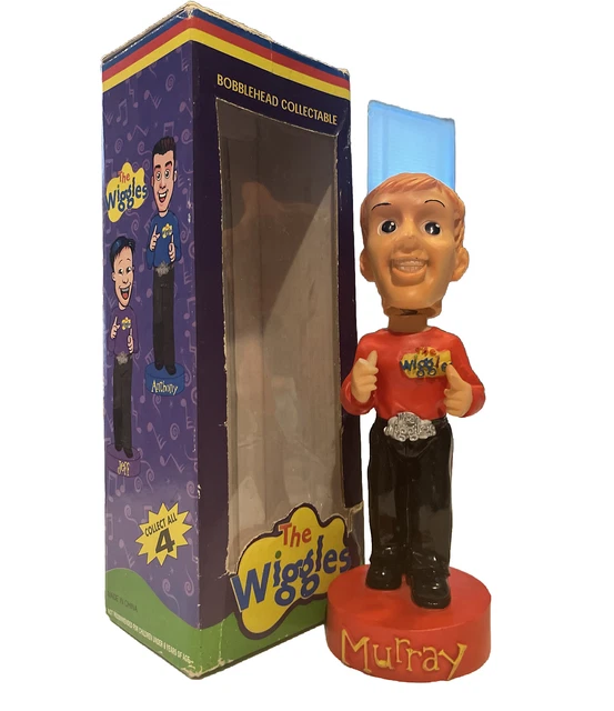 THE WIGGLES BOBBLE Head 2002 Murray Figurine Bobblehead Rare 157.87