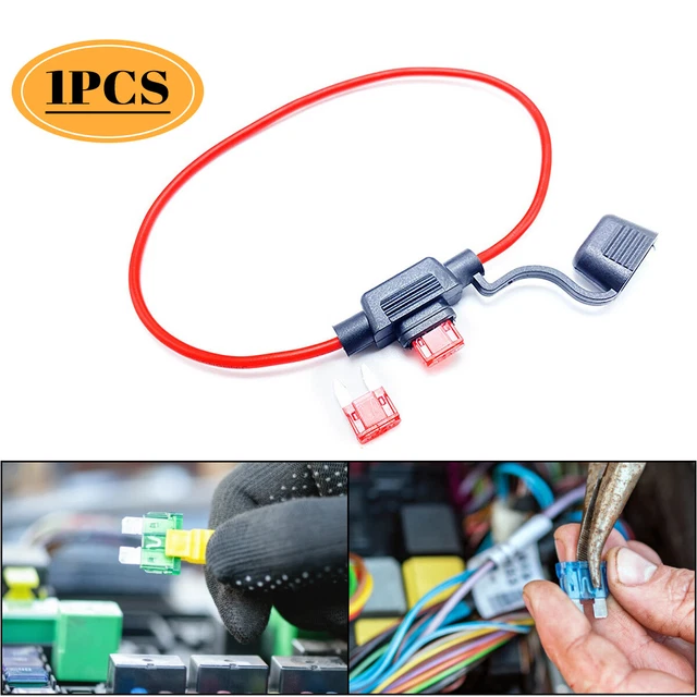 Kit Fusibili Standard Lama Impermeabile In Line 10A 10amp Auto Barca C