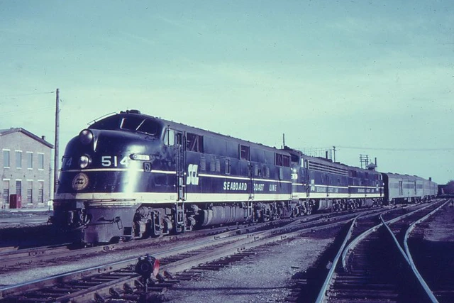 Duplicate Slide of SCL E-6A, E-8A, E-7A Louisville, KY 1968