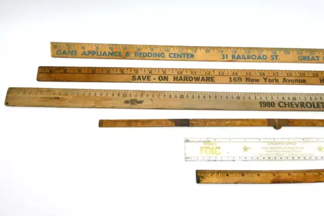 The CS Co Pine Meadow Conn No. 61 Foldable Ruler Dutchess Auto Yardsticks Rulers 2