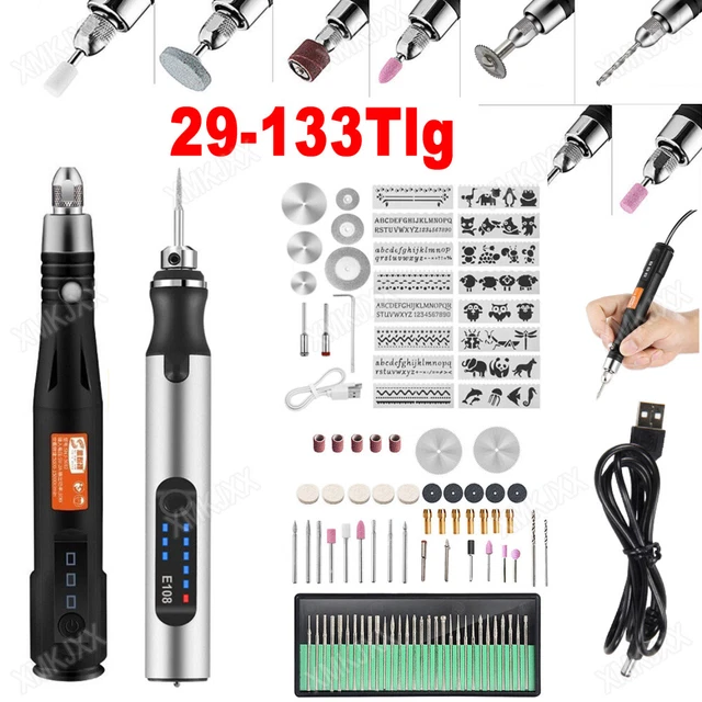 Elektrischer Gravierstift – Mini-Graviergerät Mit 5000-18000 U/min – Für Metal, Glas, DIY