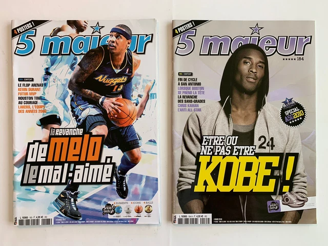 LOT 8 MAGAZINES basket 5 Majeur avec Posters EUR 35,00 - FR