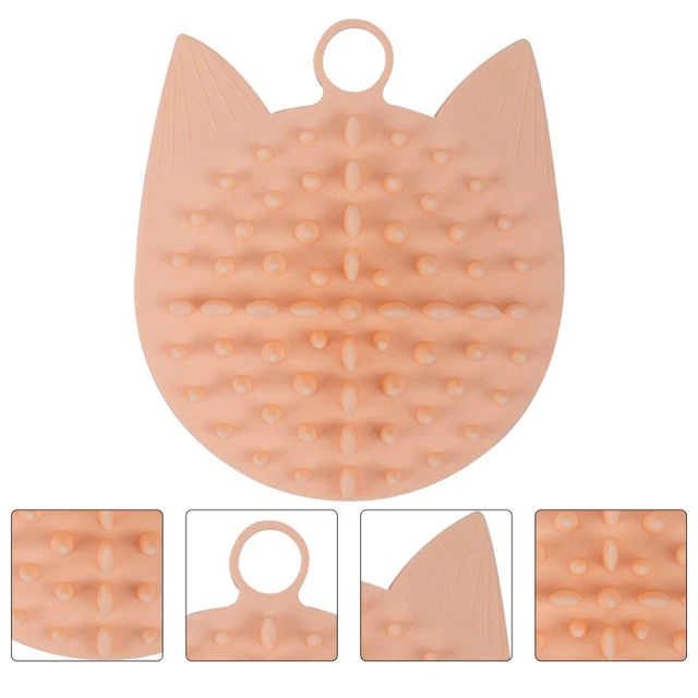1Pc Pet Silikon Massieren Kamm Hund Selbst Groomer Katze Massage Wand Groomer