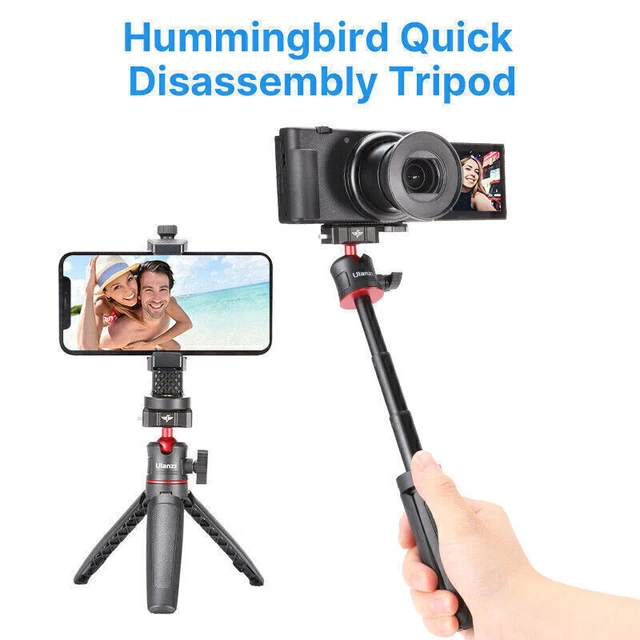 Ulanzi R078 Three-section Telescopic Hummingbird Quick Release Tripod 1/4 Screw