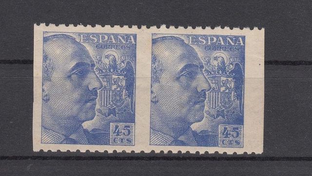 Kp18459/ Spain – Variety – Edifil # 926 Mint Mnh Pair Imperf Vertically