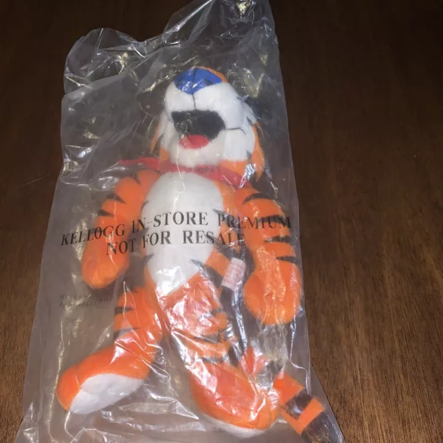 Vintage 1997 Tony The Tiger 9" Plush Kellogg’s Promotional Stuffed Toy S7