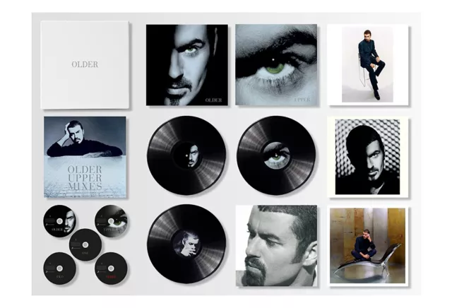 George Michael Older Super Deluxe Box Set 2 Vinyl 5 CD 3 Art Prints 194399020210