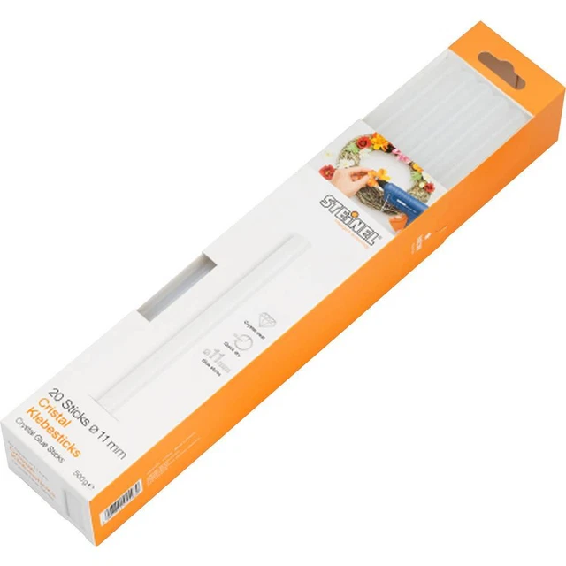 Steinel 048419 Bâtons de colle 11 mm 250 mm transparent 500 g 20 pc(s)