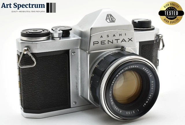 TESTED][N MINT] ASAHI Pentax S2 + Auto-Takumar 55mm f2 Prime