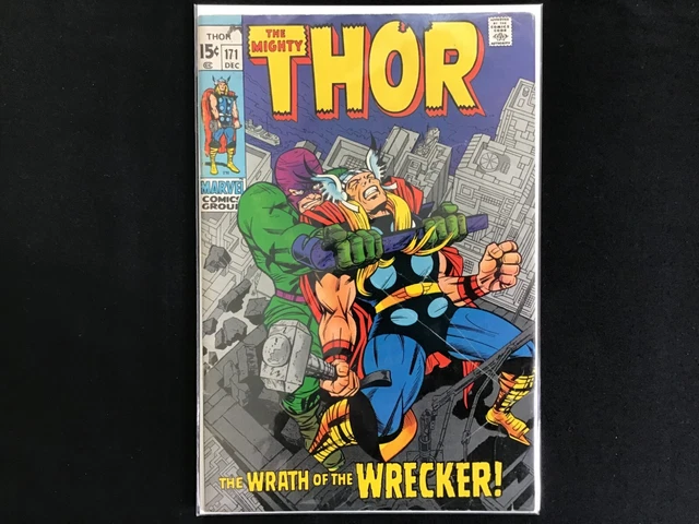 THOR #171 Lot of 1 Marvel Comic Book - BV $30!