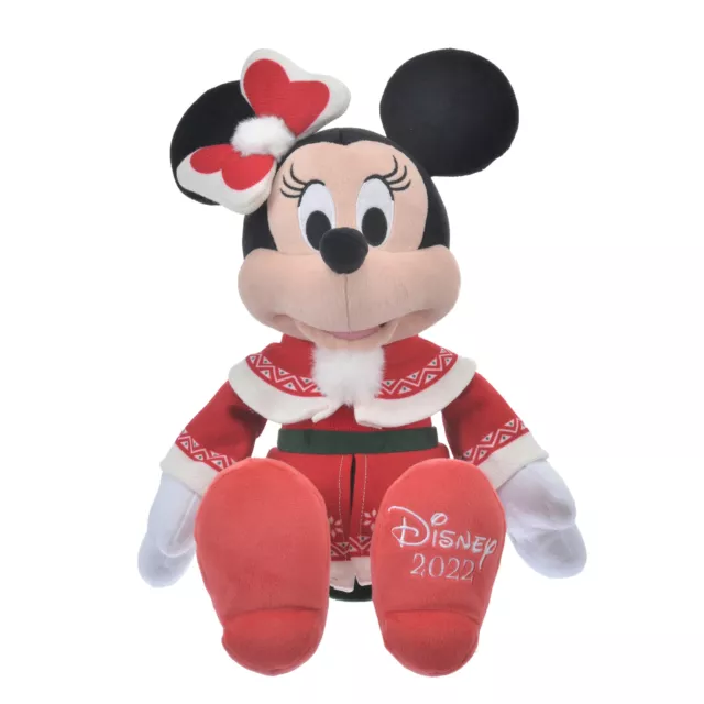 Disney Minnie Plush doll Christmas 2022 NEW Japan Disney Store Gift FedEx DHL