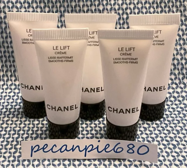 5 X CHANEL LE LIFT CREME Smooths Firms Cream 5 ml / 0.17 oz x 5 tubes = 25  ml $56.00 - PicClick AU