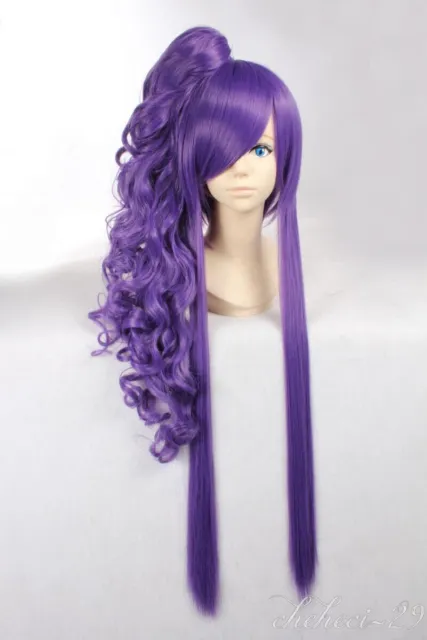 Camui Gakupo Gackpoid long cosply one ponytail full wigs heat resisting gift hot